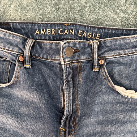 AE Airflex+ Denim Short  Size 32 - Picture 4 of 10